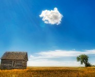 Last cloud in the sky